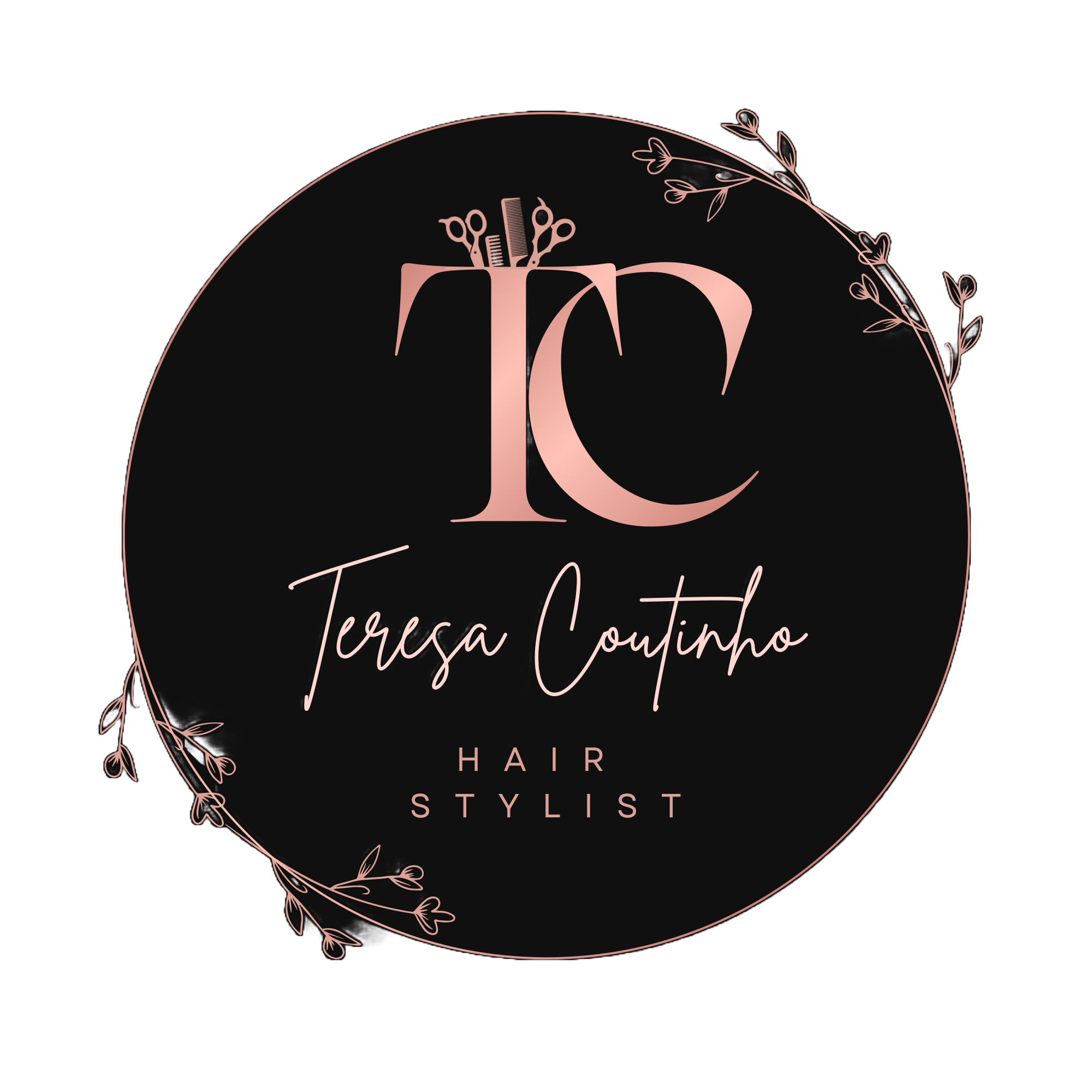 Logotipo TCoutinho Cabeleireiro